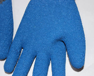 Suncend رغوة اللاتكس + مجعد اللاتكس المغلفة مقاومة للانزلاق قفازات العمل المريحة - Product Image 5