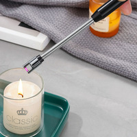 Allume-cigare électrique Usb à arc unique rechargeable sans flamme pour bougie de barbecue
