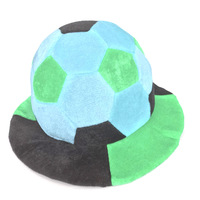 Casquette de football SOLPOP personnalisée en forme de ballon, drôle et amusante, pour événements sportifs, costumes de fans, fournitures de fête, accessoire de cosplay