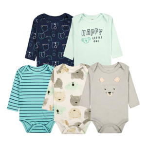 Mameluco con Estampado <span class=keywords><strong>de</strong></span> Dibujos Animados para Recién Nacido, 12 Meses, Manga Larga, Ropa <span class=keywords><strong>de</strong></span> Bebé Completa y Linda - Product Image 5