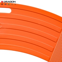 Planche de transfert incurvée en ABS Dragon Professional, capacité 150 kg, pour fauteuil roulant, lit, aide à la mobilité et glissière pour soins aux personnes âgées