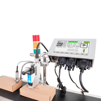 DOCOD T290E 50,8mm Impresora de codificación de inyección de tinta térmica Máquina de impresora de inyección de tinta de cabezal de impresión TIJ de alta protección para código QR de fecha de caducidad