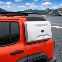 Offroad 4x4 Seitlich Montierter ABS-Aufbewahrungskoffer mit Sicherheitsschloss Werkzeugbox Passend für GWM Tank 300 Overland Camping Zubehör
