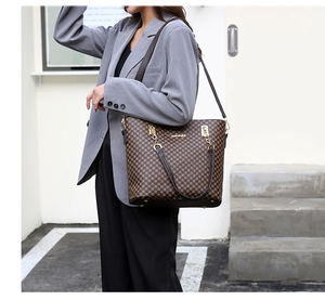 Juego de Bolsos de 6 Piezas para <span class=keywords><strong>Mujer</strong></span>, Bolso de Mano de Gran Capacidad, Bolsos de Cuero PU, Juego de Bolsos para <span class=keywords><strong>Mujer</strong></span> - Product Image 5