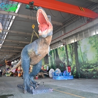 Modèles de dinosaures animatroniques de grande taille sur mesure pour parcs, usines professionnelles, aires de jeux publiques, jardins et centres commerciaux