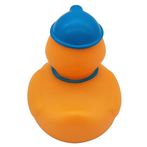 독특한 맞춤형 고무 오리 아기 목욕 장난감 패턴 디자인 어린이와 유아를 위한 욕조 놀이 - Product Image 4
