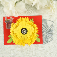 AAGU metallo taglio Die Scrapbook in rilievo Album carta d'invito decorazione in metallo fiore Scrapbook Craft taglio muore