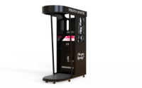 Machine Photobooth Miroir Magique DSLR pour Mariage avec Rideau Enveloppant, Imprimante et Écran Tactile