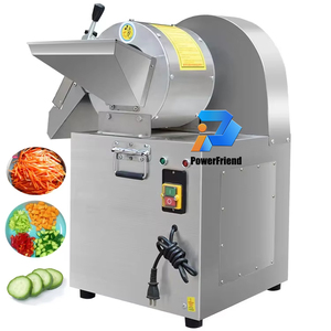 Máquina Eléctrica Automática para Rallar, Triturar, Rebanar y Cortar en Cubos Frutas, Verduras y <span class=keywords><strong>Papas</strong></span> - Product Image 2