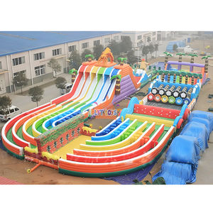 Carrera <span class=keywords><strong>de</strong></span> obstáculos inflable personalizable tamaño <span class=keywords><strong>bluey</strong></span> Inflate Bounce House para niños - Product Image 3