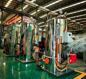 CE Certified Small Commercial Dual-fuel <strong>Steam</strong> <strong>Generator</strong> with Flow Rate 300kg-3000kg - Product Image 5