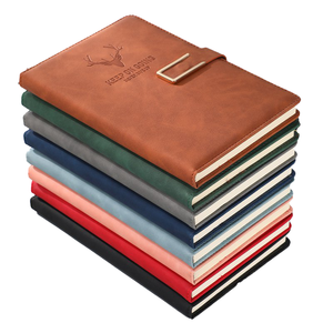 สมุดโน้ตสำหรับสำนักงานและธุรกิจสมุดปกแข็งทำจากหนัง PU A5ออกแบบได้ตามต้องการ - Product Image 2