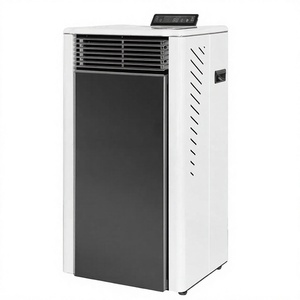 European Style Freestanding Small Wood Pellet <b>Stoves</b> 24KW Heating Power Eco-Friendly Durable Design Bathroom Use 15Kg Fuel Tank - Product Image 1
