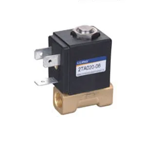 High temperature resistance direct-acting flow pneumatic control air coffee mechanical solenoid valves