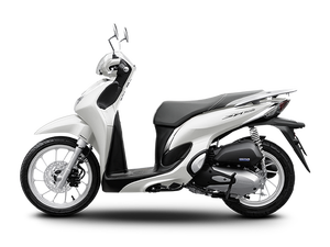 Moto automatique blanche haut de gamme 125cc, scooter urbain élégant à essence, moteur haute performance refroidi par liquide, moto urbaine pour femmes - Product Image 6