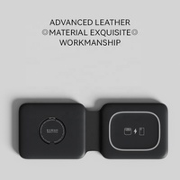 Support pour casque personnalisé NEWQI avec chargeur sans fil 15w, station de charge sans fil