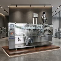 Horizontale Pulververpackungsmaschine Automatische Rollfolienformung Doypack-Standbeutel