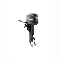 Moteur hors-bord Hidea 2 temps 5 CV, moteur de bateau pour bateaux de pêche, moteur hors-bord léger à essence refroidi par eau, vente en gros