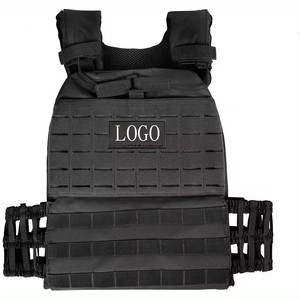Chaleco de peso ajustable con logotipo personalizado Molle para entrenamiento gimnasio equipo deportivo Chaleco con peso - Product Image 1