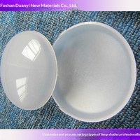 Diffuseur semi-circulaire transparent en polycarbonate PC, plaque granulaire, abat-jour, qualité industrielle, usage général, pour l'exportation