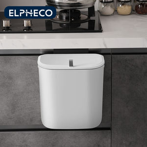 ELPHECO <span class=keywords><strong>Poubelle</strong></span> <span class=keywords><strong>murale</strong></span> en plastique 9L <span class=keywords><strong>Poubelle</strong></span> suspendue pour cuisine et <span class=keywords><strong>salle</strong></span> <span class=keywords><strong>de</strong></span> <span class=keywords><strong>bain</strong></span> - Product Image 5