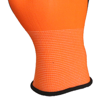 Guantes de Trabajo MaxiTough 13G con Recubrimiento de Espuma de Látex y Filamento de Poliéster, Guantes de Seguridad Transpirables con Palma Reforzada para Construcción y Jardinería