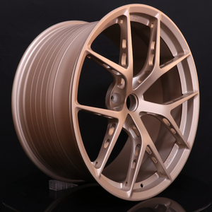 Jantes forgées modifiées de 20 pouces, pièces automobiles, design Bronze Black Hole, déport de 40 mm, 98 mm, compatibles avec BMW, <span class=keywords><strong>Audi</strong></span> et de nombreuses autres marques, neuves - Product Image 1