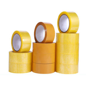 48mm 강력한 점착 접착 테이프 하이 퀄리티 황색을 띠는 투명 포장 테이프 - Product Image 3