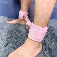 Ensemble de menottes souples pour la fixation des membres, pour patients agités en milieu hospitalier, attaches pour poignets et chevilles avec sangles à verrous magnétiques à dégagement rapide