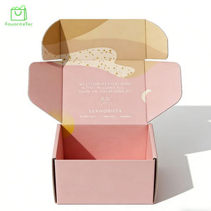 Caja de Envío Personalizada con Logotipo Impreso en Relieve, Forro de Esponja, Embalaje de Envío Ecológico con Laminación Mate Corrugada para Comercio Electrónico - Product Image 6