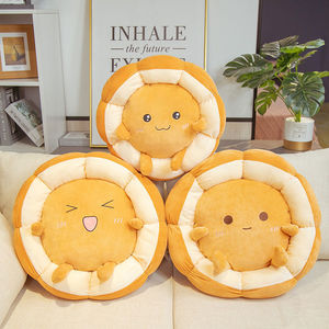 Coussin de sol rond en peluche, motif dessin animé mignon, pour salon, chambre à coucher, usage domestique - Product Image 1