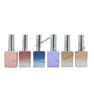 new empty 10ml gap nail polish gel bottle customized nail glass bottle