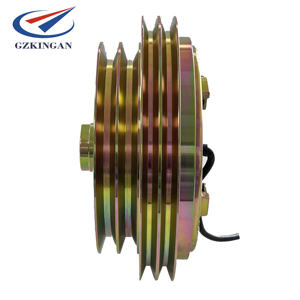 Embrayage magnétique en acier 24V 4 poulies 2A2B 210mm 260mm nouvelles pièces de compresseur de climatisation pour Bus Compatible <span class=keywords><strong>Bock</strong></span> FK40 4NFCY - Product Image 3