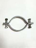 Collier de serrage réglable en acier pour la fixation de bornes de recharge de véhicules électriques