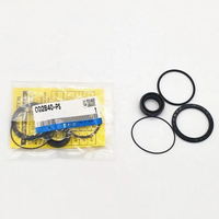 Kit de joints pour cylindre pneumatique CQMB25 PS, pour cylindre plat de 25 mm de diamètre, joints en caoutchouc à haute élasticité, maintiennent une force de serrage stable