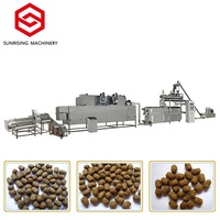 Machines et équipement flottants pour la fabrication d'aliments pour poissons 2 tonnes/h Extrudeuse flottante pour machine à granulés d'aliments pour poissons