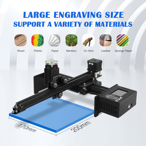 Graveur laser CNC TWOTREES 2.5W 5.5W avec écran LCD, machine de gravure et de sculpture portable - Product Image 5