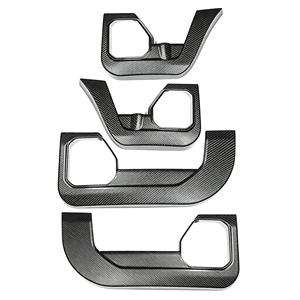 Panel Protector Antipatadas para Puerta, Compatible con Jetour Traveler <span class=keywords><strong>CDM</strong></span> T2 23-26, Cobertura Total, Fibra de Carbono, Accesorios Interiores - Product Image 1