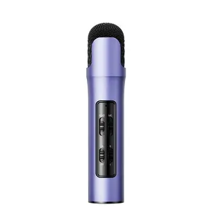 Micrófono de Karaoke inalámbrico profesional, Mini condensador, Echo, grabación de Audio, bajo precio