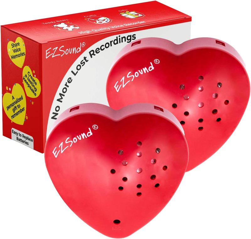 Heart Shaped USB Programmable Recordable Sound