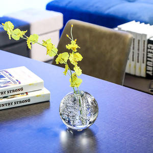 Jarrón <span class=keywords><strong>de</strong></span> Cristal, Decoración <span class=keywords><strong>de</strong></span> <span class=keywords><strong>Mesa</strong></span> para el Hogar, Florero <span class=keywords><strong>de</strong></span> Cristal, <span class=keywords><strong>Centros</strong></span> <span class=keywords><strong>de</strong></span> <span class=keywords><strong>Mesa</strong></span>, Jarrón <span class=keywords><strong>de</strong></span> Cristal <span class=keywords><strong>con</strong></span> Burbujas - Product Image 5