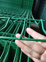 Clôture en acier galvanisé à chaud haute résistance, anti-rouille, pour jardin, installation facile