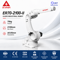 Robot industriel ER70 2100 II à 6 axes, charge utile de 70 kg, bras de robot à longue portée pour la manutention et l'assemblage