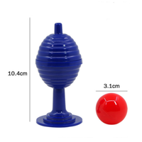 Grand ballon classique en plastique et vase avec effet de disparition pour la magie rapprochée