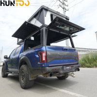 Huntoo - Toldo Rígido de Aluminio para Camioneta, con Cama Integrada, para Toyota Tacoma, Ford F150, Ranger