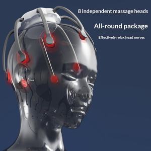 Masseur de tête électrique USB en forme de pieuvre pour massage du cuir chevelu, physiothérapie, soulagement du stress, relaxation, grattage et préhension - Product Image 4