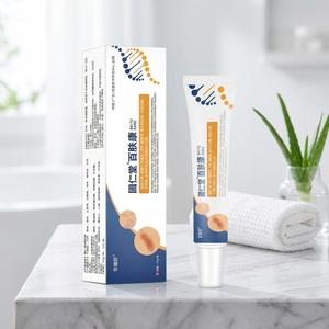 Crème antibactérienne et anti-démangeaisons à base de plantes, marque privée, pour l'eczéma, le psoriasis, le prurit, soulage les démangeaisons des mains, des pieds et des parties anales, vente en gros OEM - Product Image 1