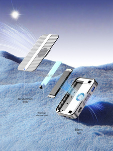 Docking Station USB-C 7-in-1 dengan Casing Aluminium, Enclosure SSD M.2 NVMe/SATA, 4K untuk PD 100W, Hub USB 10Gbps, Metal - Product Image 6