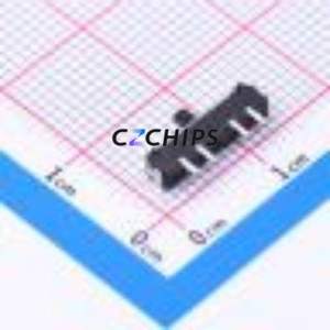 JSM07011SAQNR Slide Switch Switch Single Pole Three Throw Rectangle Pin Header Solder Tab Vertical Mount - Product Image 2