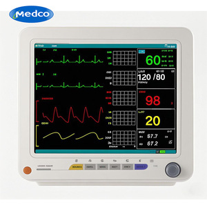 Monitor de Paciente Multiparamétrico Portátil Mk Pm12 con ECG y Batería Integrada, Certificado CE para Uso en Todo el Cuerpo - Product Image 3